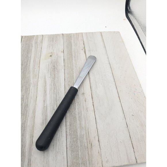 Pampered Chef Stainless Grapefruit Knife #1 Avocado Fruit Black Handle - Picture 4 of 8